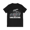 Lane Splitting Unisex V-Neck Tee