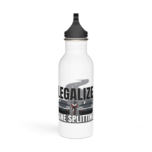 Lane Splitting Stainless Steel Water Bottle