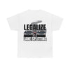 Lane Splitting Unisex Cotton Tee