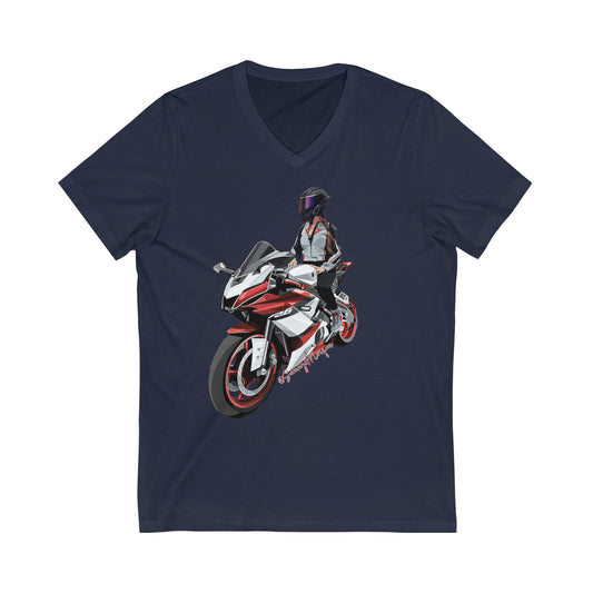 R6 Unisex V-Neck Tee