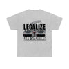 Lane Splitting Unisex Cotton Tee