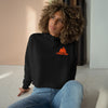 Lane Splitting Women Crop Hoodie