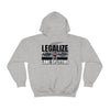 Lane Splitting Unisex Hooded Sweatshirt
