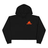 Lane Splitting Women Crop Hoodie