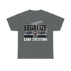 Lane Splitting Unisex Cotton Tee