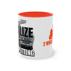 Lane Splitting Coffee Mug, 11oz