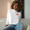 Lane Splitting Women Crop Hoodie