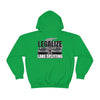 Lane Splitting Unisex Hooded Sweatshirt