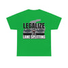 Lane Splitting Unisex Cotton Tee
