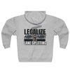 Lane Splitting Unisex Full Zip Hoodie