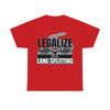 Lane Splitting Unisex Cotton Tee