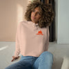 Lane Splitting Women Crop Hoodie