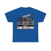 Lane Splitting Unisex Cotton Tee